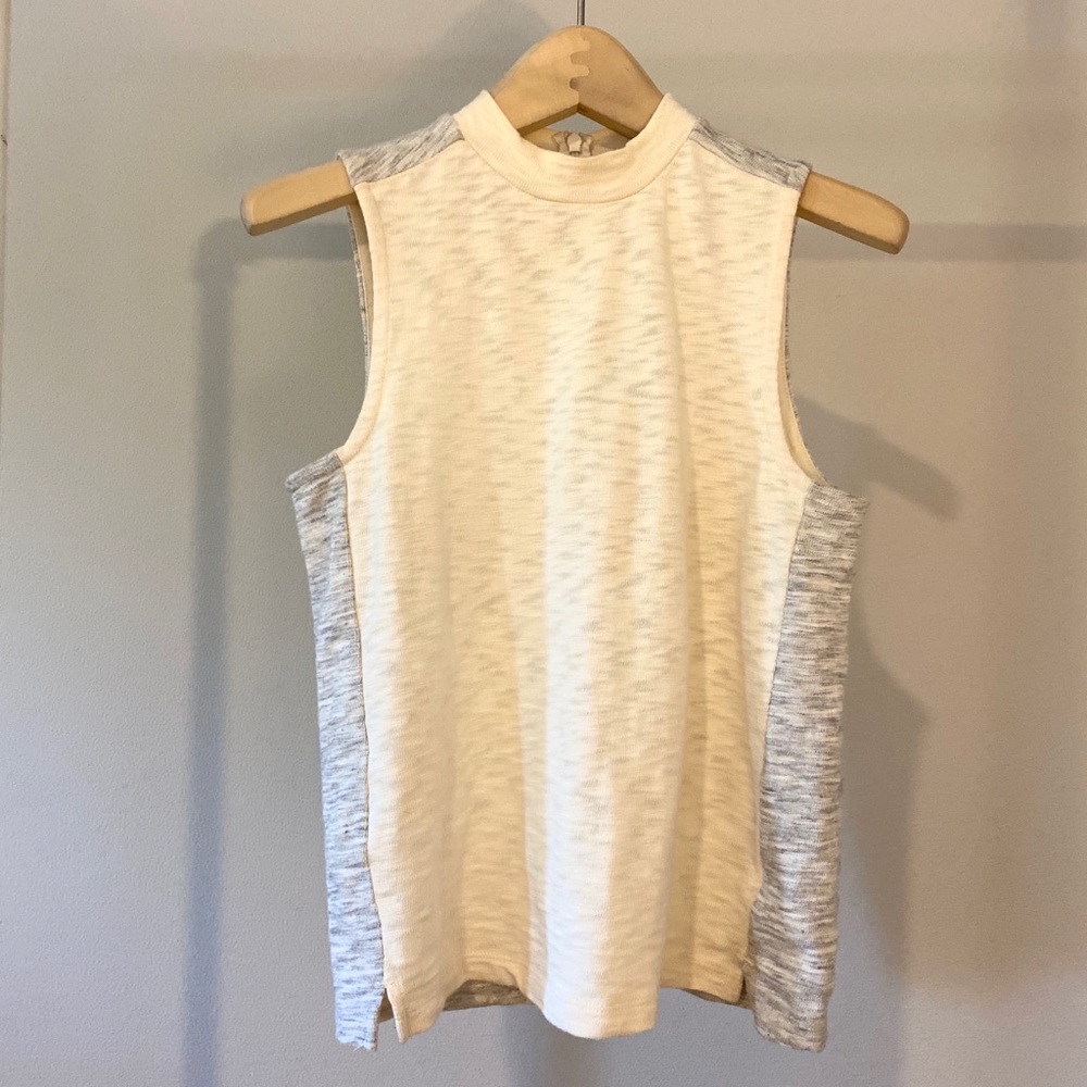 Madewell Colorblock Mockneck Tank